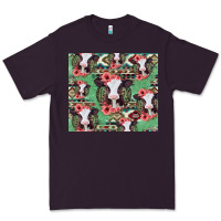 Plum baby cow floral aztec tumbler Premium Tee - Jasminsmagicworld