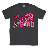 Smoke Brave and strong Cancer Awareness Classic Tee - HowdyJamesFarm