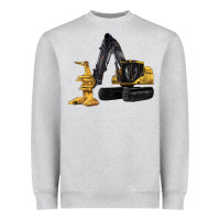 Heather Grey Feller Buncher Heavyweight Sweatshirt - LillyAllenDesigns