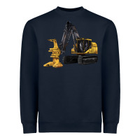 Navy Feller Buncher Heavyweight Sweatshirt - LillyAllenDesigns