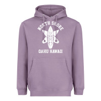 Lavender Oahu Hawaii North Shore Surf Beach Surfing Surfer Gift Heavyweight Hoodie - longCreatives
