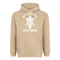 Mushroom Oahu Hawaii North Shore Surf Beach Surfing Surfer Gift Heavyweight Hoodie - longCreatives