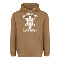 Toasted Coconut Oahu Hawaii North Shore Surf Beach Surfing Surfer Gift Heavyweight Hoodie - longCreatives
