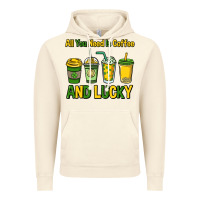 Vintage Artic All you need is coffee and lucky St. Patrick's Vintage Hoodie - HowdyJamesFarm