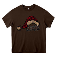 Chocolate Brown Santas Favorite Heavy Core Tee - Bettercallsaul