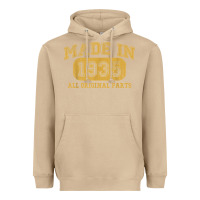 Mushroom Made in 1935 87th Birthday Gifts 87 Year old Birthday T-Shirt Heavyweight Hoodie - longCreatives