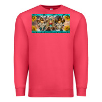 Cardinal western gnome license plate Premium Sweatshirt - BarkalooDesign