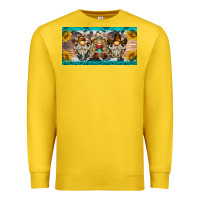 Lemon western gnome license plate Premium Sweatshirt - BarkalooDesign