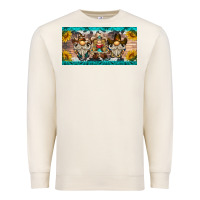 Sandshell western gnome license plate Premium Sweatshirt - BarkalooDesign