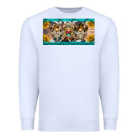 White western gnome license plate Premium Sweatshirt - BarkalooDesign