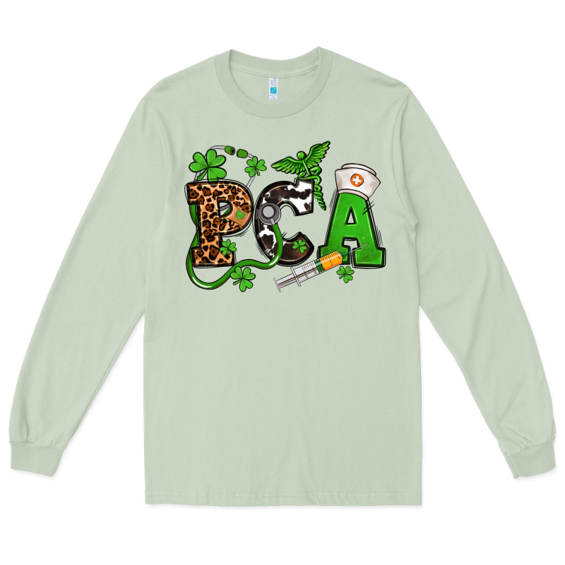 St. Patrick's Day Pca Long Sleeve Tee by OliviaCreatesArt | Teevron