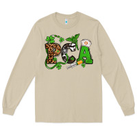 Mushroom St. Patrick's Day PCA Long Sleeve Tee - OliviaCreatesArt