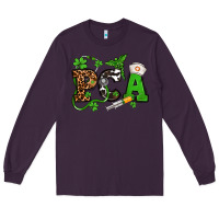 Plum St. Patrick's Day PCA Long Sleeve Tee - OliviaCreatesArt