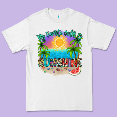 My Favorite Color Is Sunshine Premium Tee Designed By Nancycooperartshop