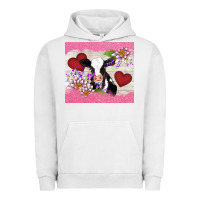 Pigment Lunar Rock lotus heart cow valentine Urban Hoodie - AdoDesignShop