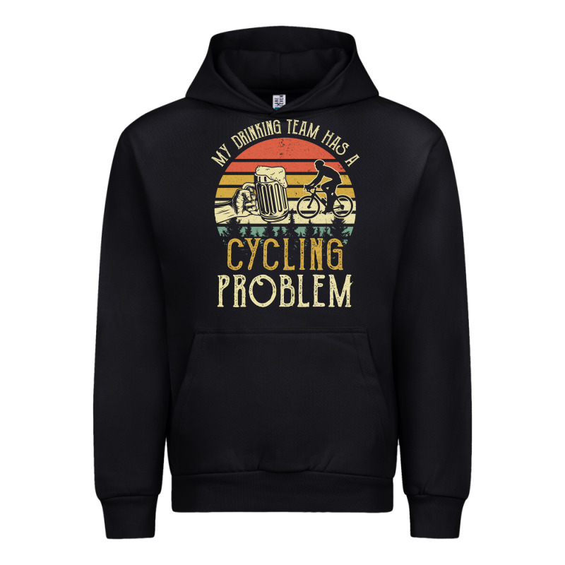 My Drinking Team Has A Cycling Problem Cotton T Shirt Funny Dad Gift C Urban Hoodie by longCreatives | Teevron