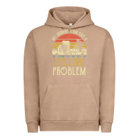 Pigment Burro my drinking team has a cycling problem cotton t shirt funny dad gift c Urban Hoodie - longCreatives