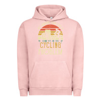 Pigment Salmon my drinking team has a cycling problem cotton t shirt funny dad gift c Urban Hoodie - longCreatives