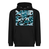 Black blue camouflage glitter Heavyweight Hoodie - BarkalooDesign