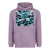 Lavender blue camouflage glitter Heavyweight Hoodie - BarkalooDesign