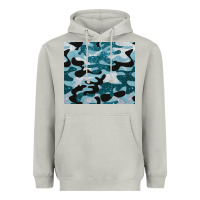 Moon Dust blue camouflage glitter Heavyweight Hoodie - BarkalooDesign