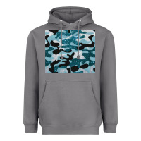 Storm blue camouflage glitter Heavyweight Hoodie - BarkalooDesign
