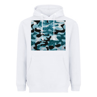 White blue camouflage glitter Heavyweight Hoodie - BarkalooDesign