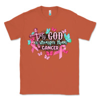 Copper My god is stronger than Cancer Awareness Classic Tee - HowdyJamesFarm