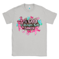Moon Dust My god is stronger than Cancer Awareness Classic Tee - HowdyJamesFarm