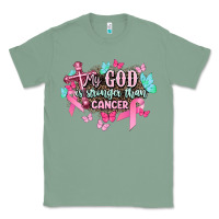 Sage My god is stronger than Cancer Awareness Classic Tee - HowdyJamesFarm