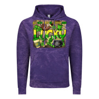 Cloud Purple All you need is coffee and lucky St. Patrick's Vintage Hoodie - HowdyJamesFarm