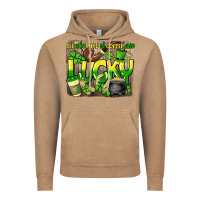 Vintage Coffee All you need is coffee and lucky St. Patrick's Vintage Hoodie - HowdyJamesFarm