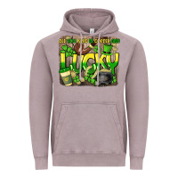 Vintage Zinc All you need is coffee and lucky St. Patrick's Vintage Hoodie - HowdyJamesFarm