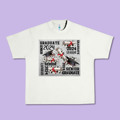 Senior 2024 Urban Heavy Tee Designed By Cowgirlartshop