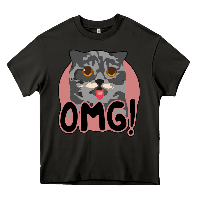 Omg Cat Heavy Core Tee by Bettercallsaul | Teevron