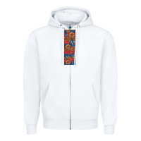 White usa flag and cross penwraps Zipper Hoodie - Artiststas