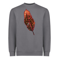 Storm croton leaf Heavyweight Sweatshirt - LillyAllenDesigns