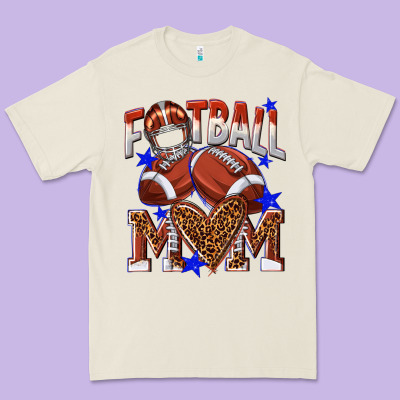 American Football Mom Premium Tee Designed By Nancycooperartshop