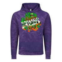 Cloud Purple Happy St. Patrick's Day Vintage Hoodie - CowGirlArtShop