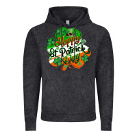 Vintage Black Happy St. Patrick's Day Vintage Hoodie - CowGirlArtShop