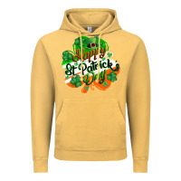 Vintage Mustard Happy St. Patrick's Day Vintage Hoodie - CowGirlArtShop