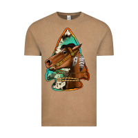 Vintage Coffee horse arrowhead Vintage Tee - Jasminsmagicworld