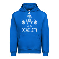 Cobalt deadlift funny halloween skeleton weight lifting workout Urban Hoodie - longCreatives