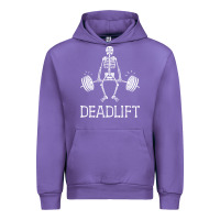 Tulip deadlift funny halloween skeleton weight lifting workout Urban Hoodie - longCreatives