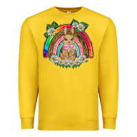 Lemon easter rabbit rainbow Premium Sweatshirt - BarkalooDesign