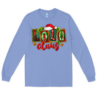 Colony Blue christmas lolo claus Long Sleeve Tee - FaDigitalArtStudio