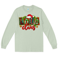 Matcha christmas lolo claus Long Sleeve Tee - FaDigitalArtStudio