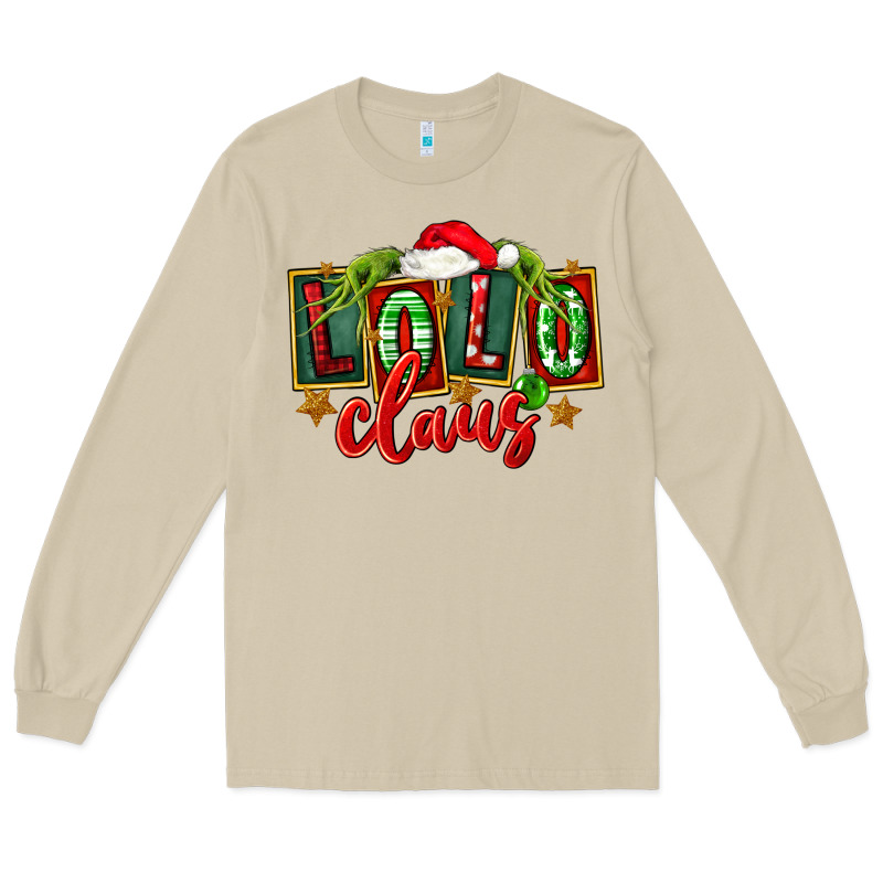Christmas Lolo Claus Long Sleeve Tee by FaDigitalArtStudio | Teevron