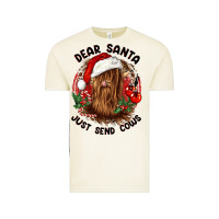 Vintage Arctic dear santa just send cows Vintage Tee - CowGirlArtShop