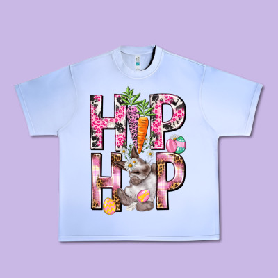 Hip Hop Easter Girl Easter Day Urban Heavy Tee Designed By Howdyjamesfarm